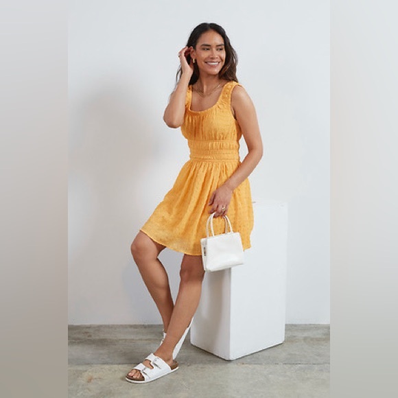 SLEEVELESS RUCHED MINI DRESS - Picture 3 of 10